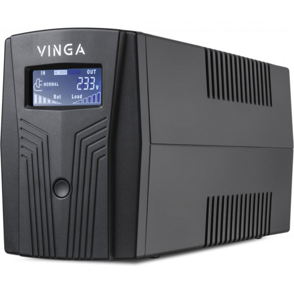    Vinga LCD 1200VA plastic case (VPC-1200P)