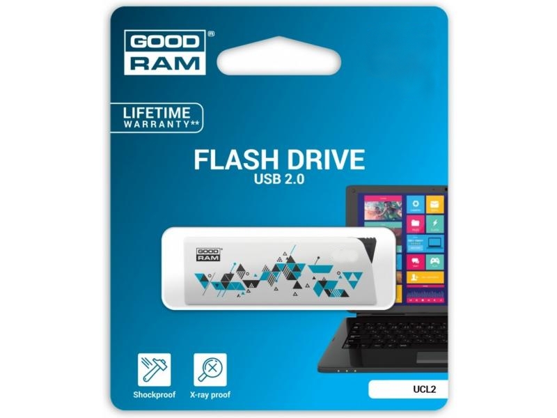  Goodram 16Gb Click White (UCL2-0160W0R11)