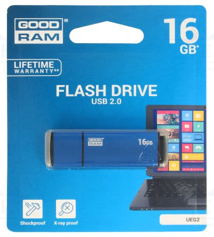  Goodram USB 2.0 16GB UEG2 (UEG2-0160B0R11)