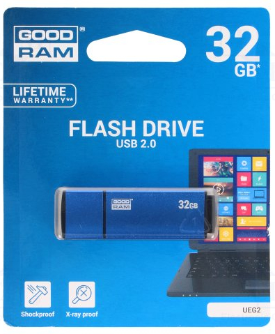  Goodram USB 2.0 32GB UEG2 (UEG2-0320B0R11)