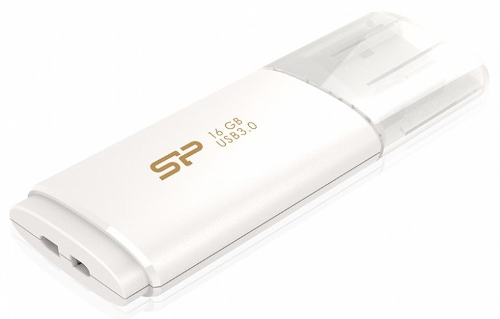  USB Silicon Power Blaze B06 16Gb White (SP016GBUF3B06V1W)