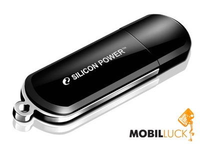  USB Silicon Power Lux Mini 322 16GB Black (SP016GBUF2322V1K)