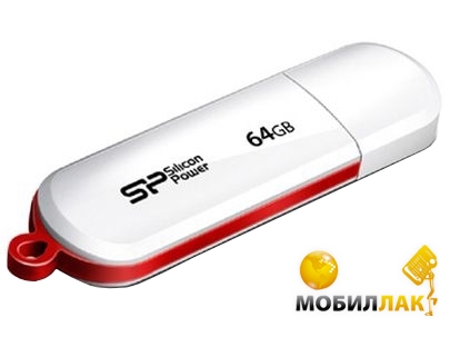  USB Silicon Power LuxMini 320 64GB White (SP064GBUF2320V1W)