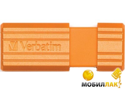  USB Verbatim PinStripe 16GB Orange (49069)