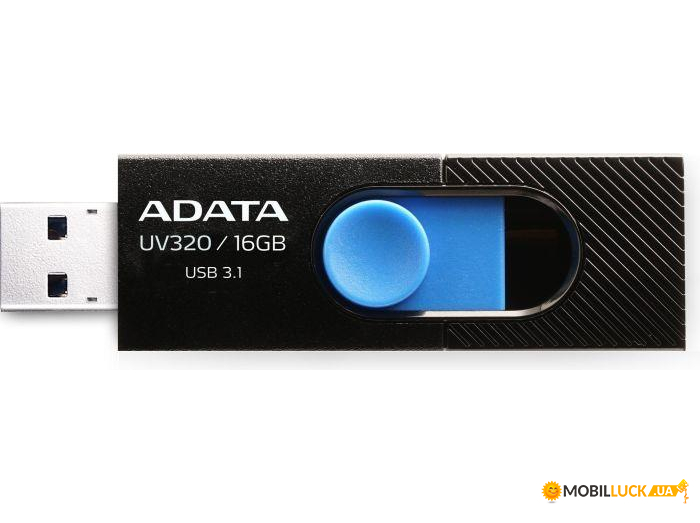  ADATA 16GB USB 3.1 (AUV320-16G-RBKBL)