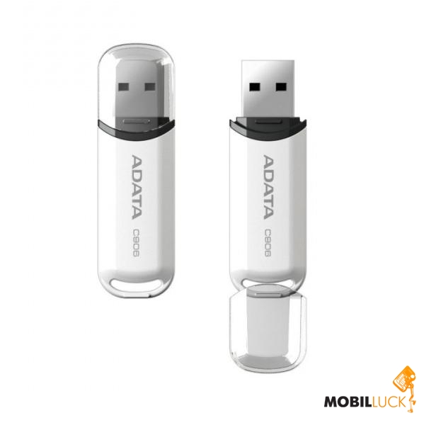  USB A-Data Classic C906 8GB White (AC906-8G-RWH)