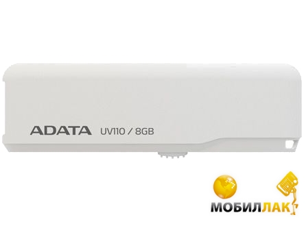  USB A-Data UV110 8GB White (AUV110-8G-RWH)