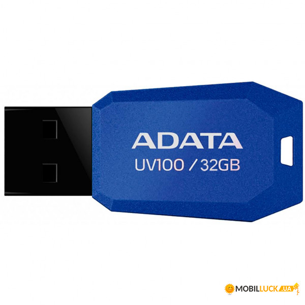 USB  A-Data UV 100 32Gb Blue USB 2.0