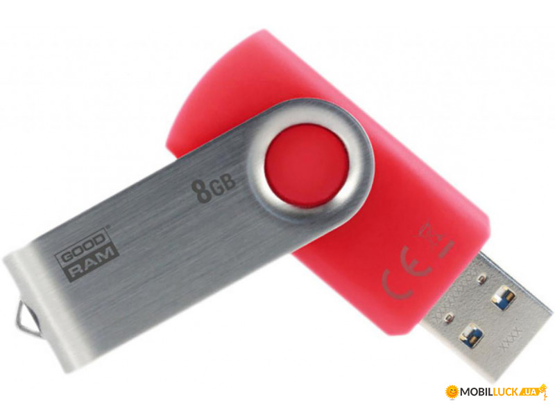 - Goodram UTS3 Twister USB 3.0 8Gb Red