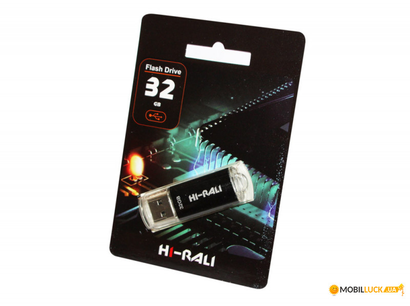 -' HI-RALI 32GB Rocket series Black (HI-32GBVCBK)