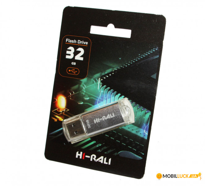 - HI-RALI 32GB Rocket series Silver (HI-32GBVCSL)