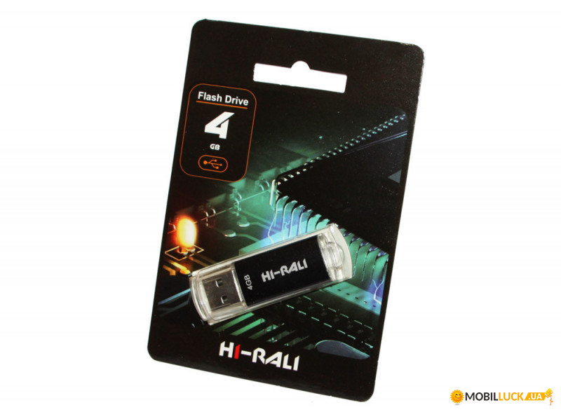 - HI-RALI 4GB Rocket series Black (HI-4GBVCBK)