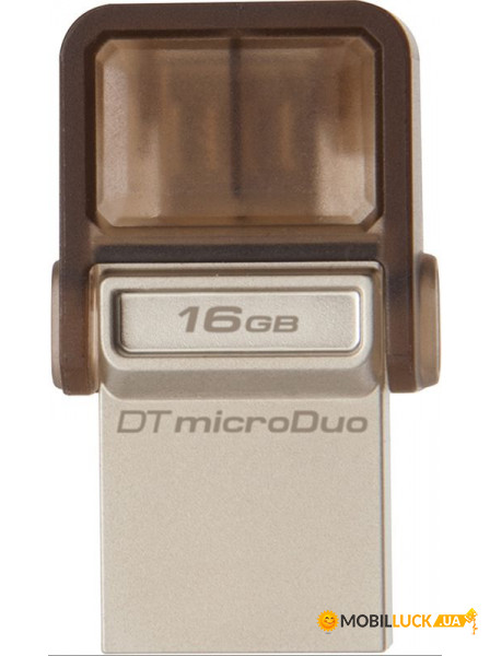  Kingston DataTraveler MicroDuo OTG 16Gb Brown