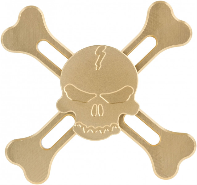  trix HS37 Aluminum skull  (ahs37gld)