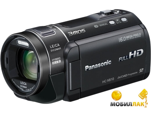  Panasonic HC-X810 Black