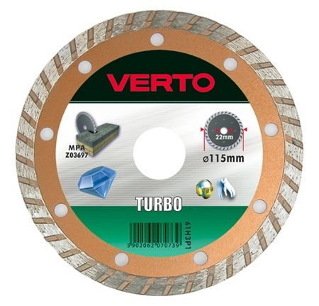   Verto 115 x 22.2, turbo  (61H3P1)