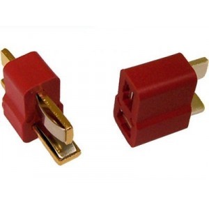  Hobby Wing T-Connectors (Deans), 3  (HW86070040)