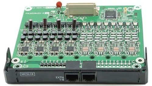   Panasonic KX-NS5173X  KX-NS500, 8-Port Single Line Telephone Extension Card