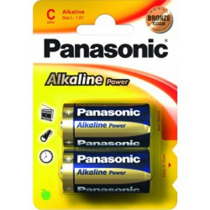  Panasonic Alkaline Power C BLI 2