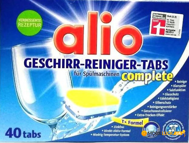     Alio geschirr-reiniger-tab complete 40