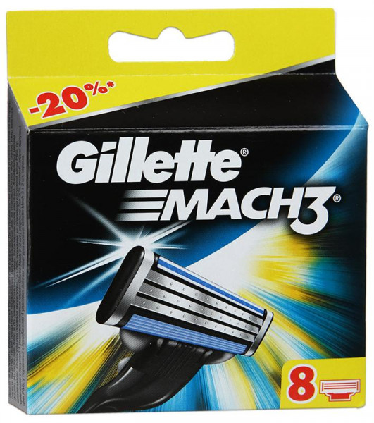  Gillette Mach3 8 