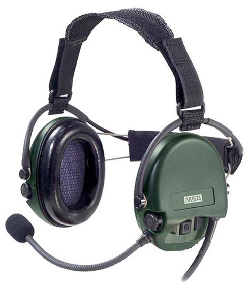    MSA Supreme Mil CC Green Nexus Neckband (SOR76332-06)