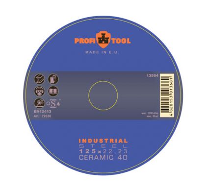    Profitool Industrial 125x22,23  (72036)