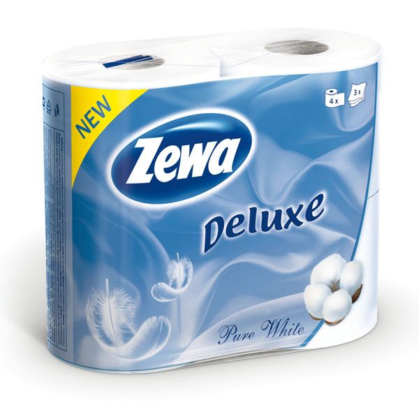   Zewa Deluxe 3-  4  (7322540313369)