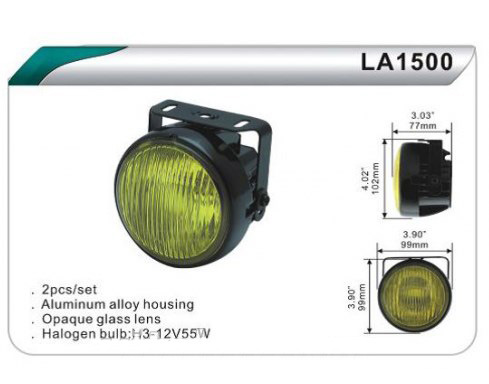   DLAA 1500 W/H3-12V-55W/D=99mm