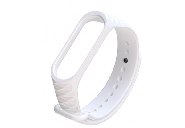    Xiaomi Ribbed Strap for Mi Band 3 White (XMB3-RIB-WT)