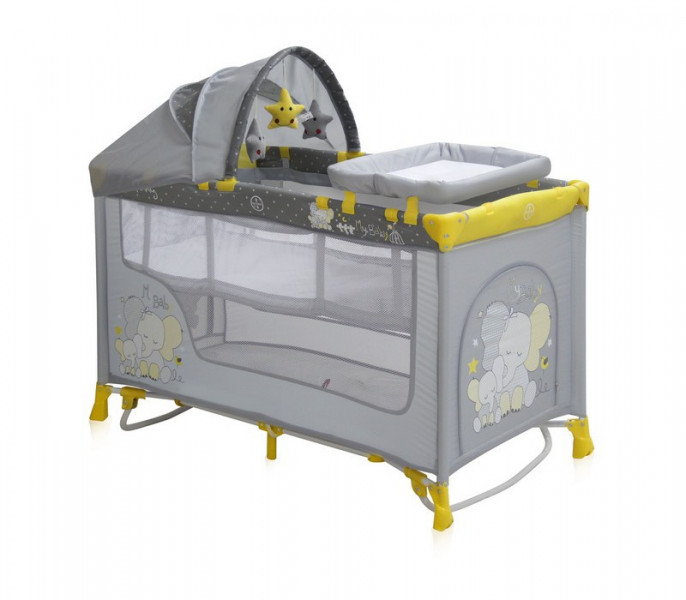  Bertoni Nanny 2L+ Rocker Yellow elephant