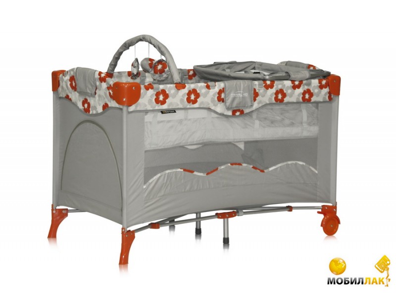 - Bertoni Travel Kid 2 Layers Orange Frowers