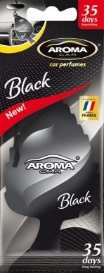  Aroma Car Leaf Black (252)