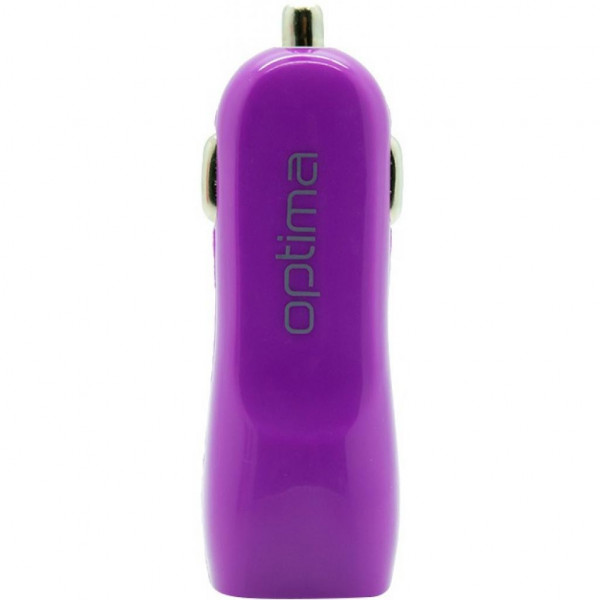    Optima 2*USB (1A) Purple (40802)