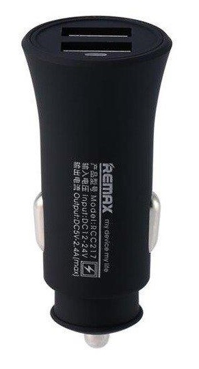    Remax Rocket 2.4A (RCC-217CHARGER-BLACK)