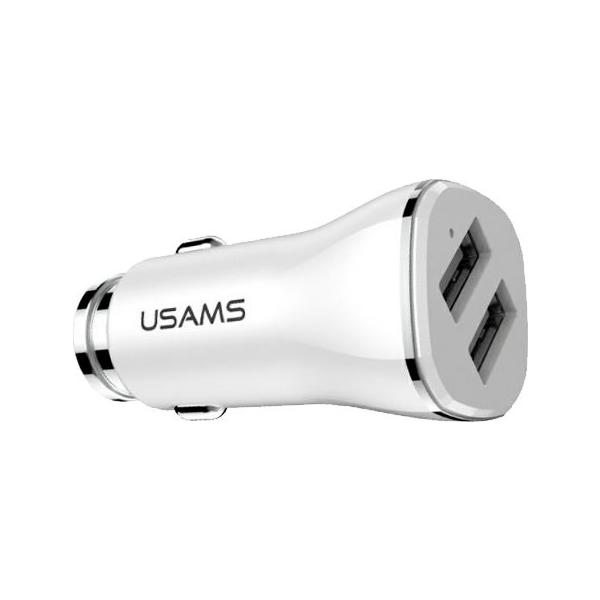    Usams US-CC013 2USB White (1-00347_2)