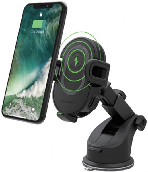    RavPower Car and Desk Holder Wireless Charging Black (RP-SH010)