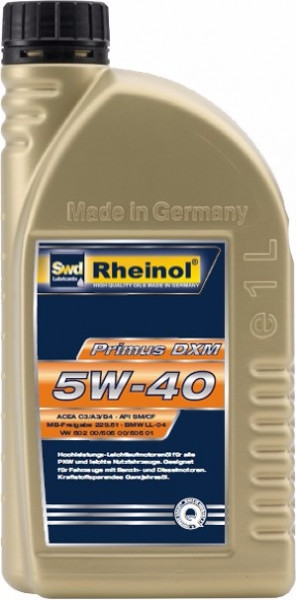   Rheinol Primus DXM 5W-40 1L (c)