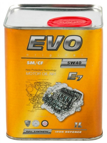   EVO E7 5W-40 SM/CF 1