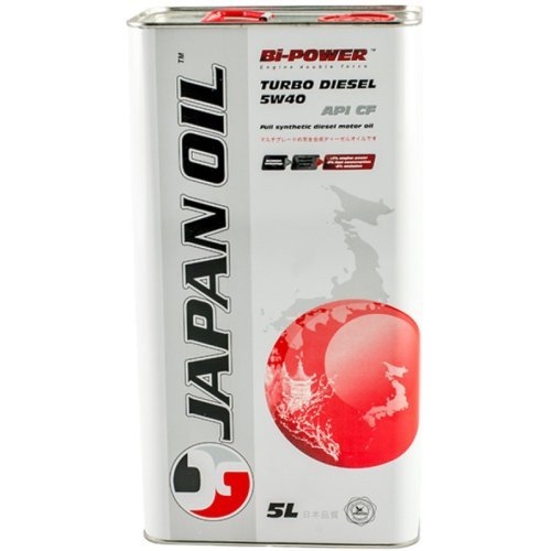   Japan Oil Bi-Power Turbo Diesel 5W-40 CF 5