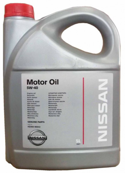   Nissan Motor Oil 5W-40 5 (KE90090042)