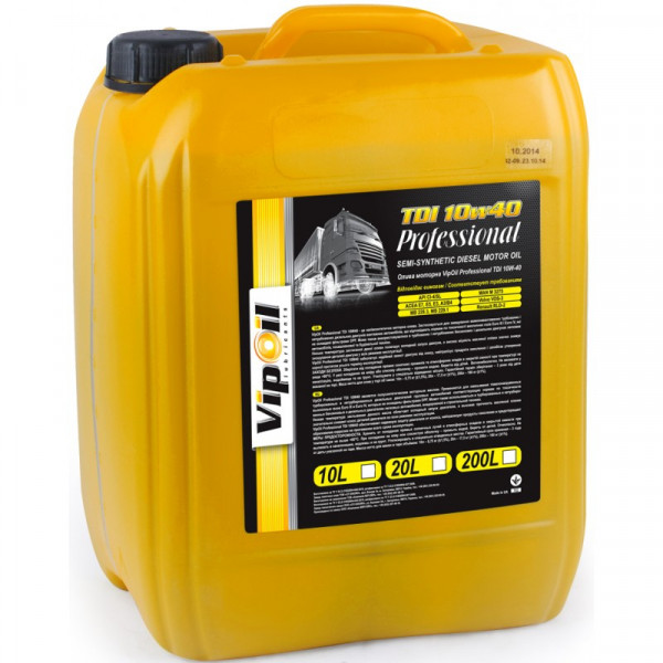   VipOil Professional TDI 10W-40 CI-4/SL 10