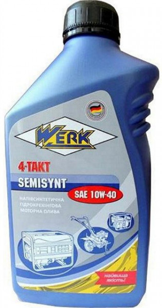   Werk 4-Takt Semisynt Sae 10W-40 1