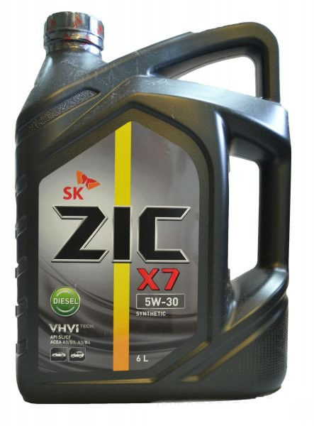   ZIC X7 5W-30 Diesel 6