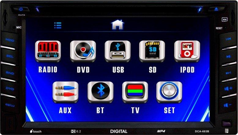  Digital DCA-603 B 2-din