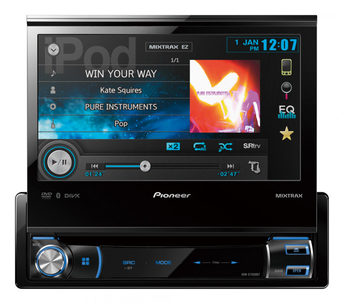  Pioneer AVH-X7550BT