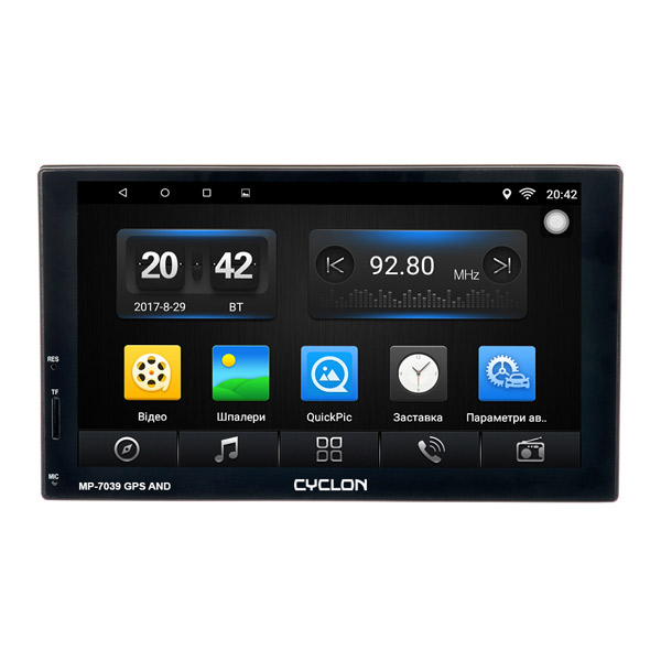  Cyclon MP-7039 GPS AND