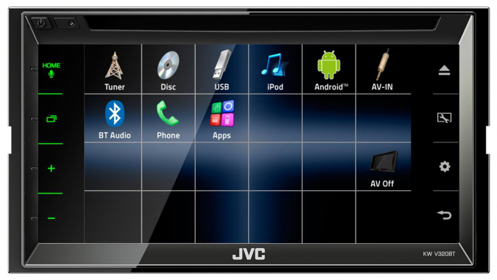  JVC KW-V320BTQN