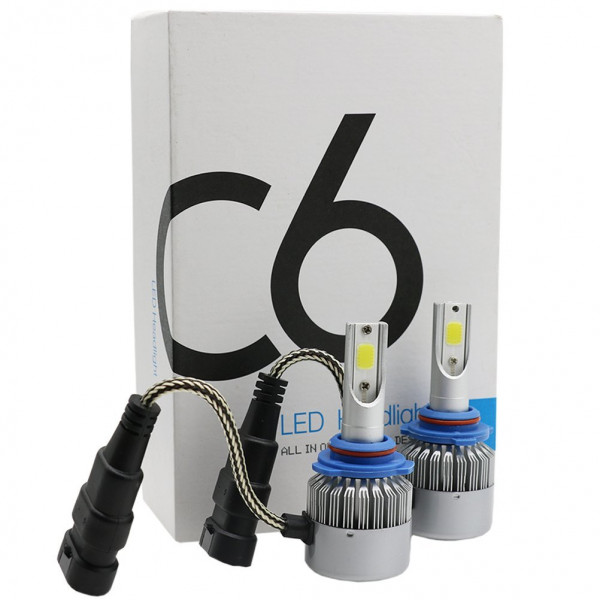  LED  C6 HeadLight H11 12v COB