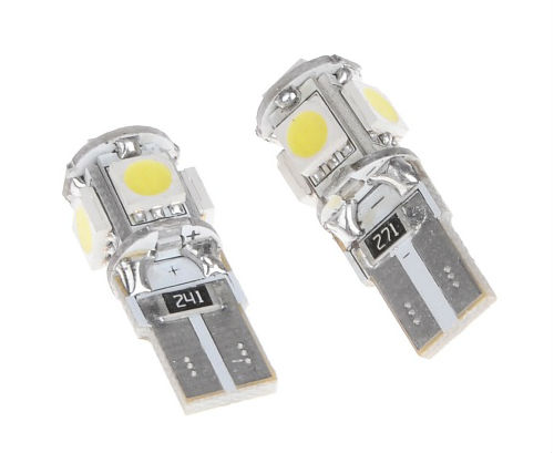    Brille LED W5W-5 SMD5050 CW